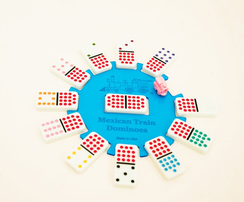CHH Mexican Train Center Piece with Accessories, (up to 12 Players) - Image 3